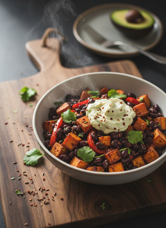 Black Bean Sweet Potato