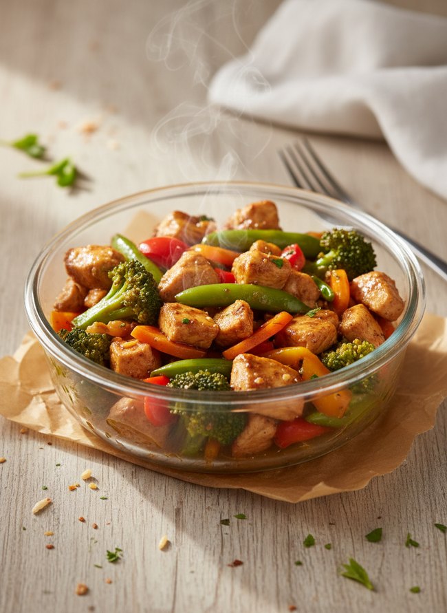 Chicken Stir-Fry Freezer Meal
