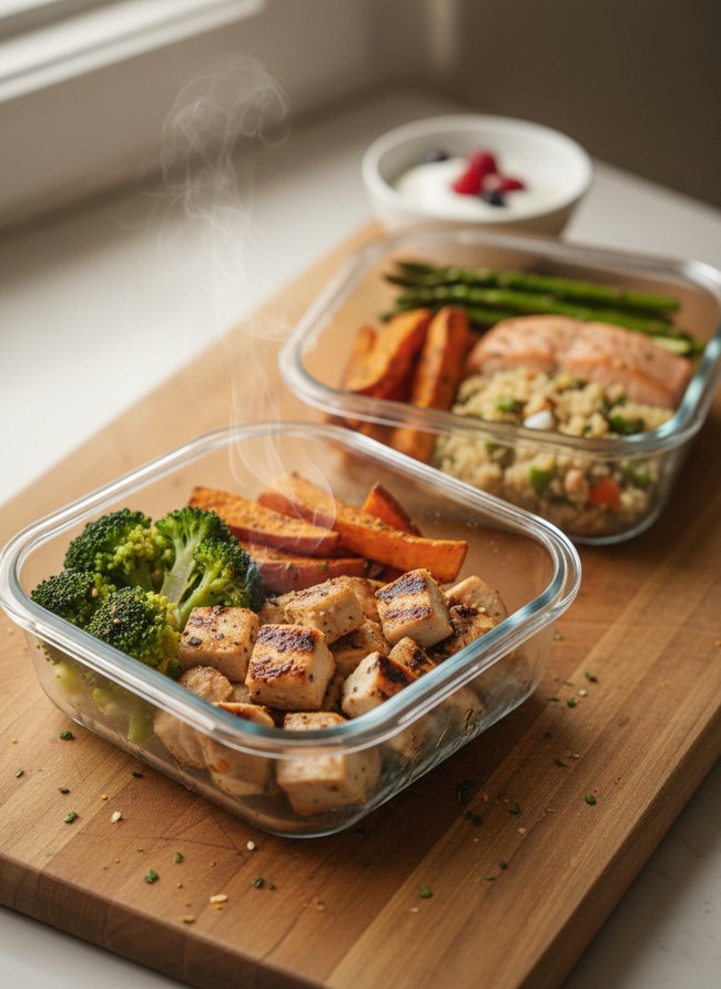 Microwavable Protein Boxes