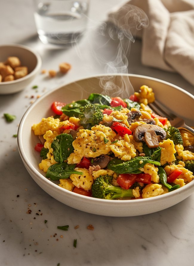 Egg Vegetable Scramble