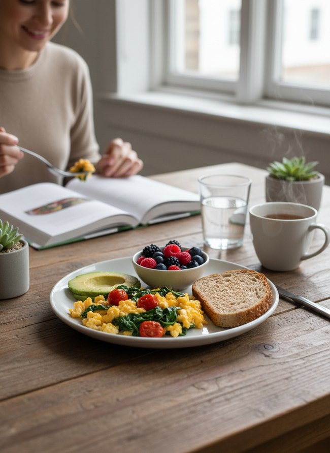 Balanced Breakfast Egg Scramble