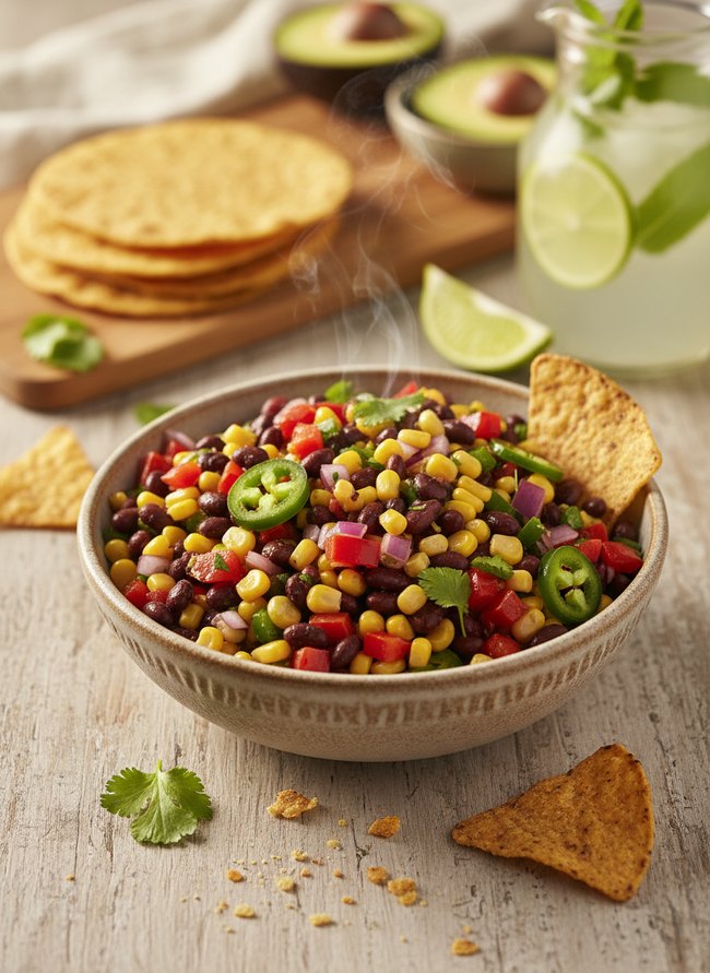 Black Bean Corn Salsa