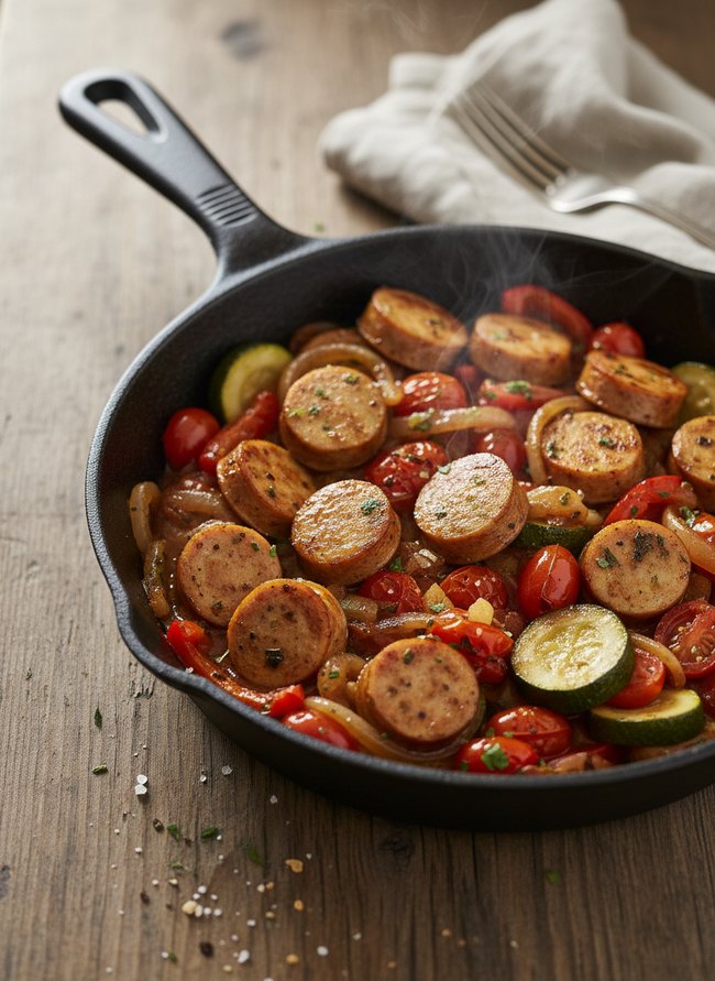 Chicken Sausage Skillet