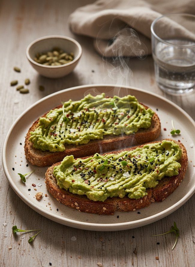 Sprouted Grain Avocado Toast