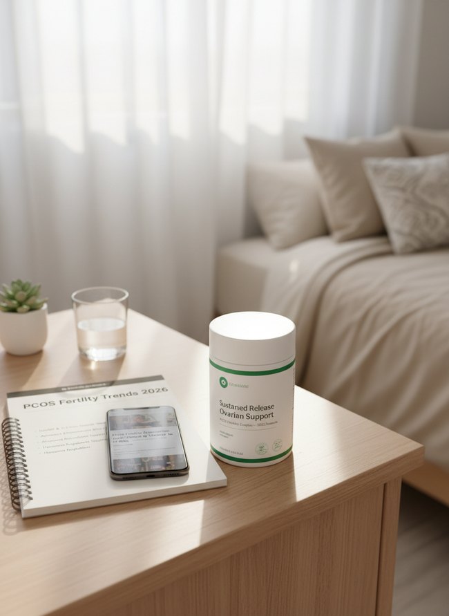 Sustained Release Ovarian Support