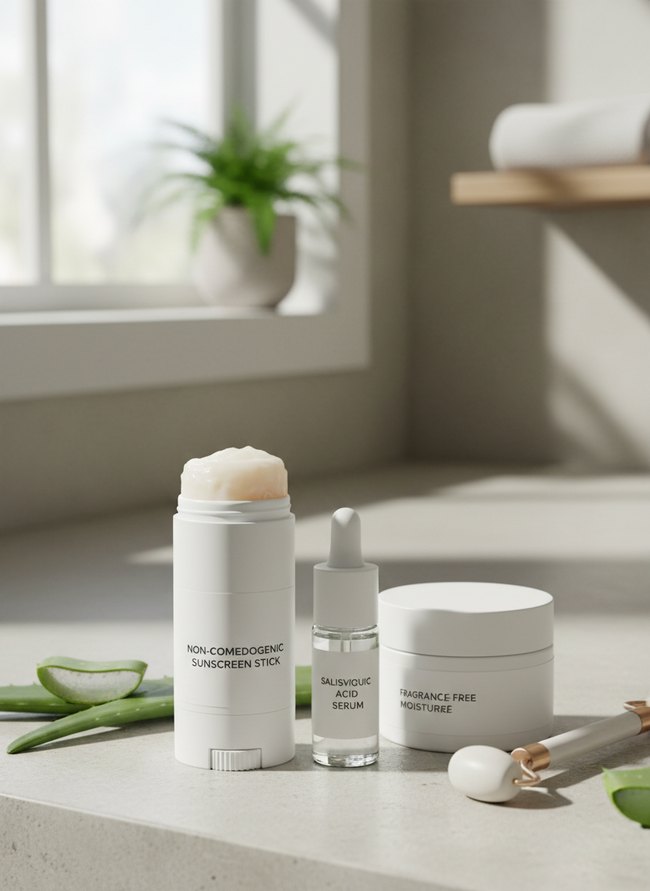 Non-Comedogenic Sunscreen Stick
