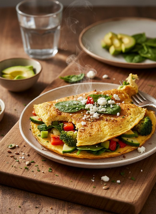 Low Carb Veggie Omelet