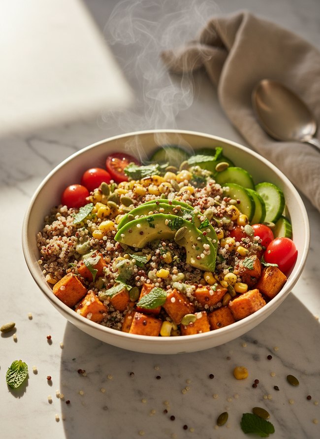 Summer Quinoa Buddha Bowl