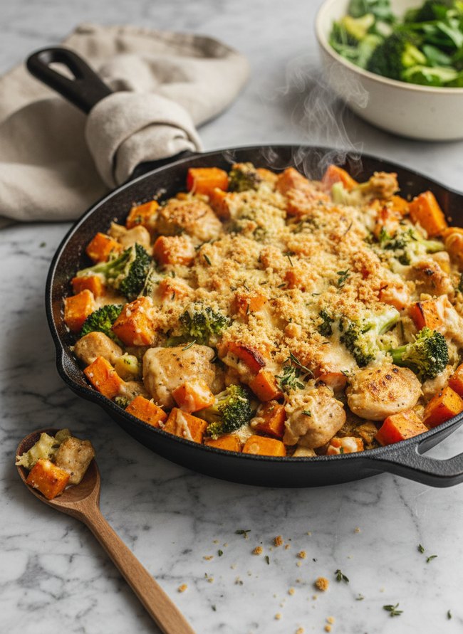 Sweet Potato Chicken Bake