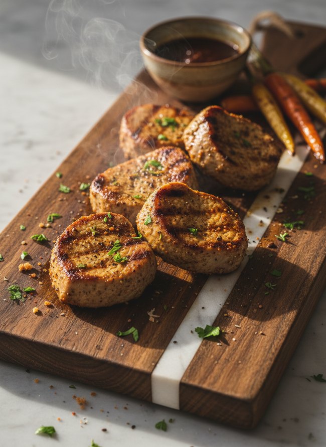 Spiced Pork Tenderloin Medallions