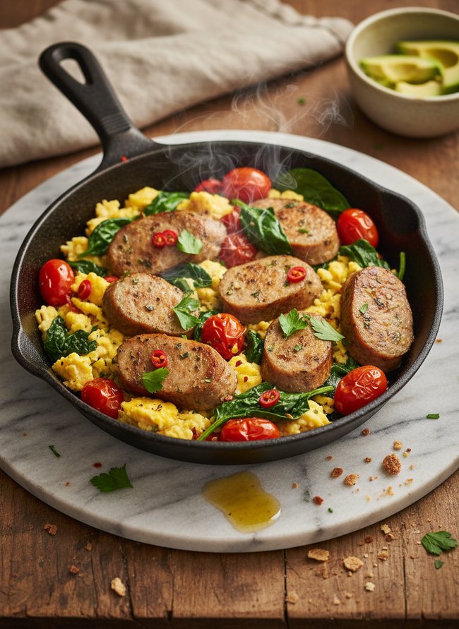 Chicken Sausage Skillet