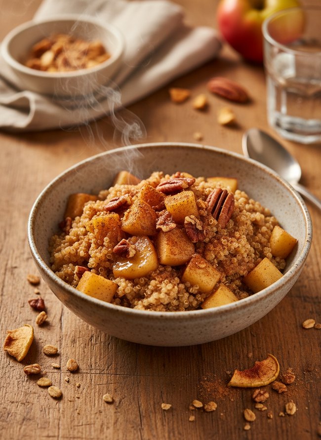 Cinnamon Apple Quinoa