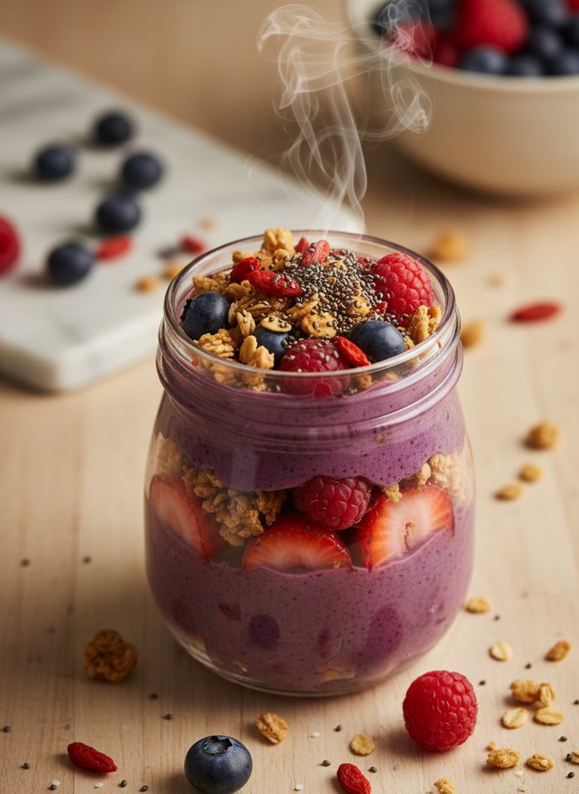 Antioxidant Berry Parfait