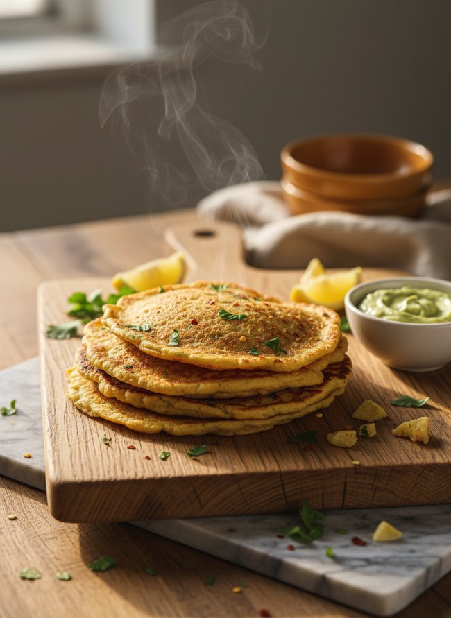 Chickpea Flour Crepes